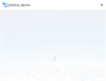 Tablet Screenshot of digitaldeath.com